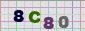 This is a captcha-picture. It is used to prevent mass-access by robots. (see: www.captcha.net)