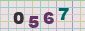 This is a captcha-picture. It is used to prevent mass-access by robots. (see: www.captcha.net)