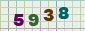 This is a captcha-picture. It is used to prevent mass-access by robots. (see: www.captcha.net)