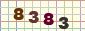 This is a captcha-picture. It is used to prevent mass-access by robots. (see: www.captcha.net)